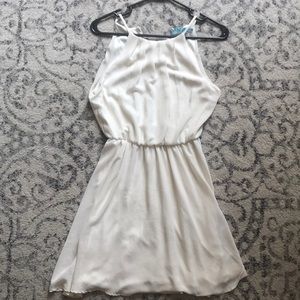 Light cream dress